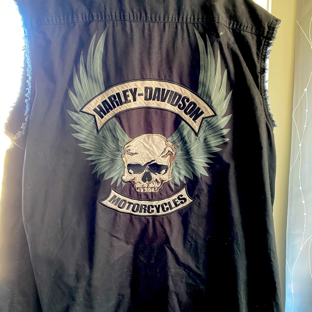Mens Harley Davidson XL vest
